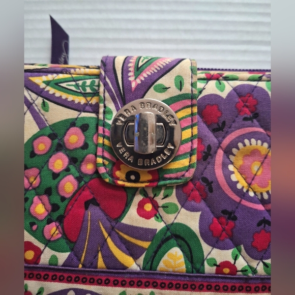Vera Bradley Colorful Floral Wallet Set - Picture 4 of 10